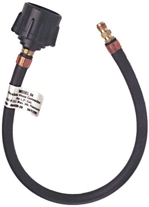 Trident Marine 1014-1415-20 Trident High Pressure 20" LPG Pigtail Hose & Quick, Closing Coupling