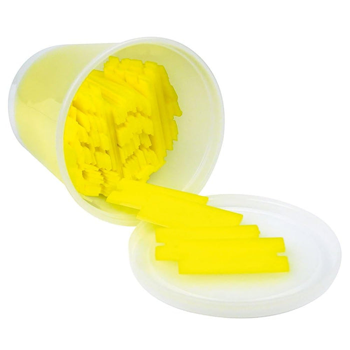 Seachoice 92021 100 Plastic Razor Blades with Bucket