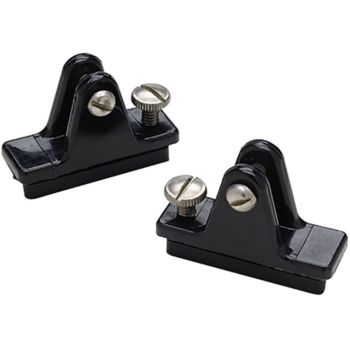 Seachoice 50-76291 Nylon Side Mount Deck Hinges w/ SS Slide Lock (2 Per Pack1