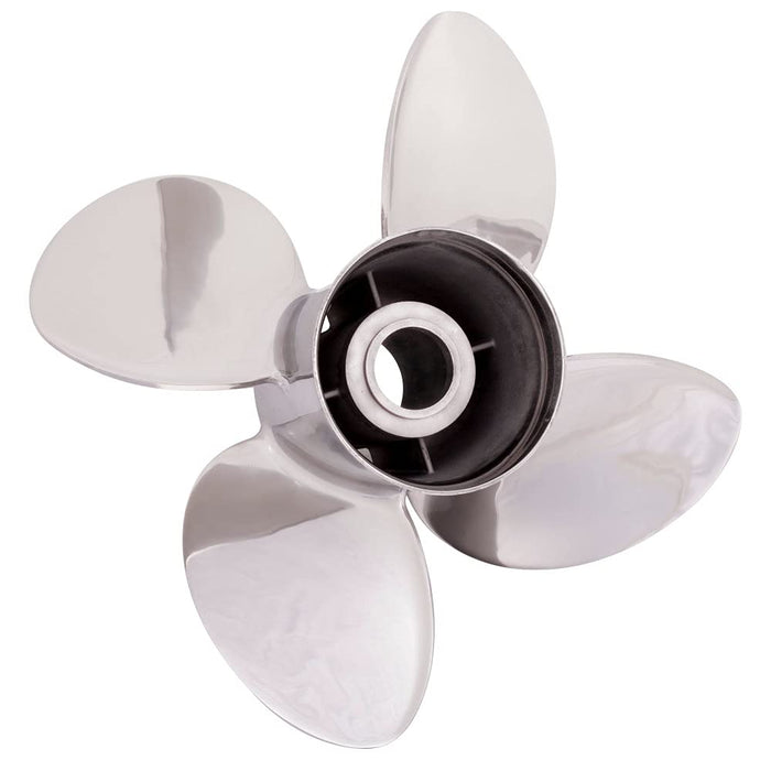 Solas 9453-133-15 Rubex HR4 Propeller, Stainless Steel Interchangeable Hub, 4-Blade, RH 13.25 x 15"