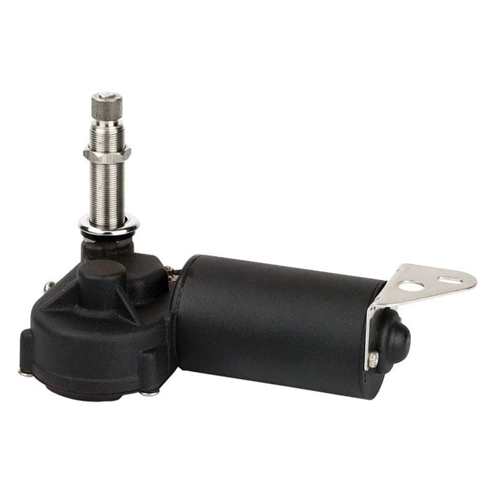 Sea Dog 412178B-3 SeaDog Stamped Powder Coated Steel & 304 Stainless 24V MRV, Wiper Motor, Black Finish