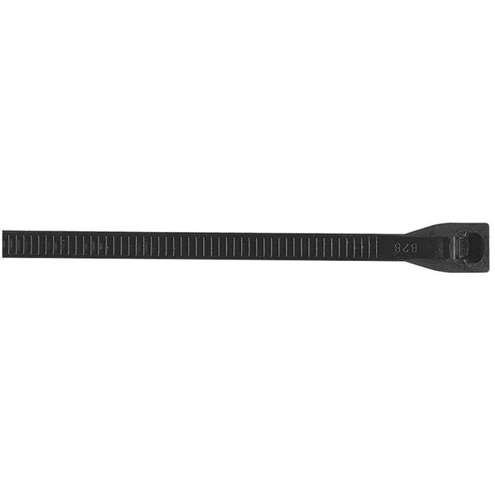 Seachoice 14101 8" Nylon Standard Cable Tie, 25 Pcs. Black
