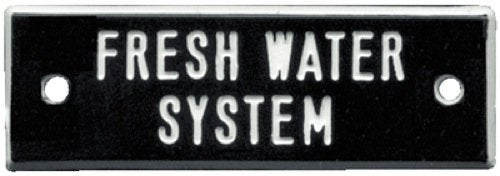 Bernard Engraving IP-052 Fresh Water Identi-Plate, 5 Pack