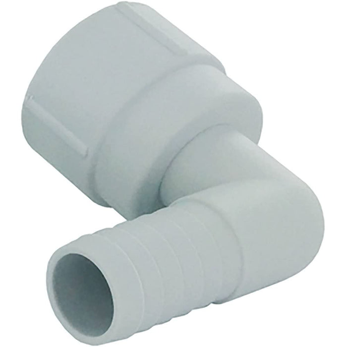 Rule 1205R Barbed Bilge Pump Port Fitting, 1" 90Â°