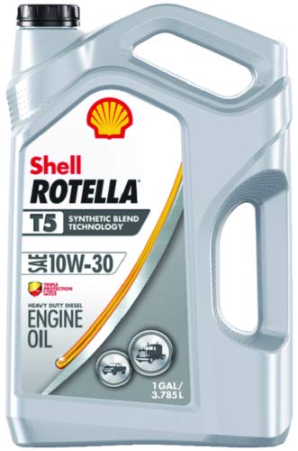 Shell Oil 550045130 Shell Rotella T5 Synthetic Blend Diesel Engine Oil