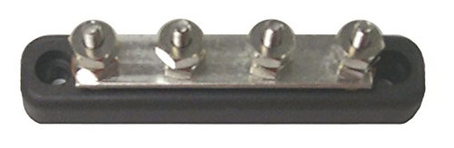 Sierra FS46150 4 Gang #10 Stud Type Bus Bar, 150 Amp