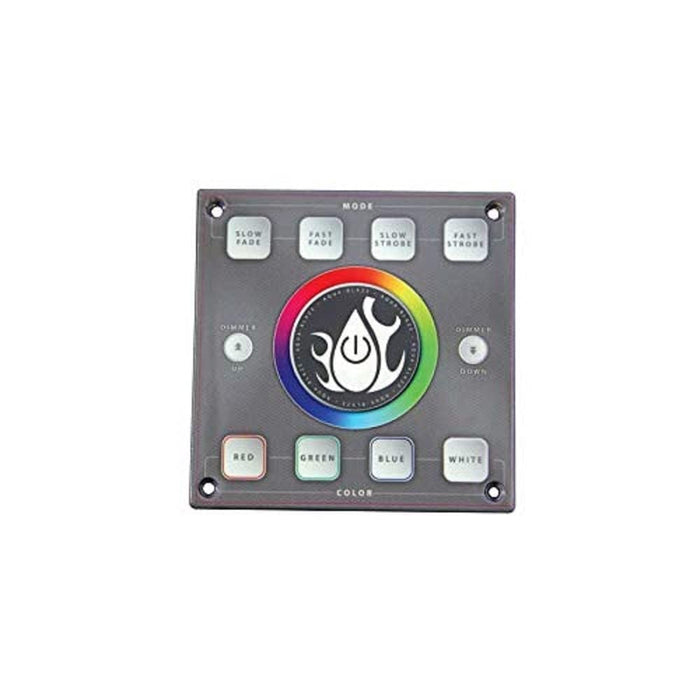 TH Marine LED-RGBCONT-3F-DP RGB LED Light Controller, Square