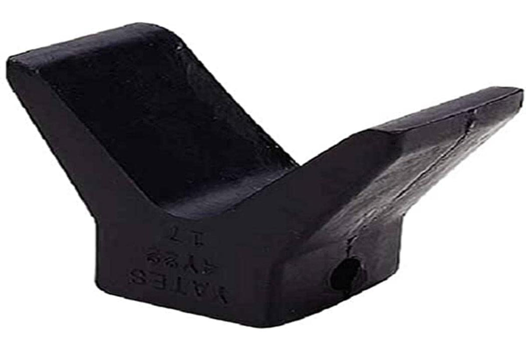 Seachoice 56251 Black Rubber Molded "Y" Bow Stop