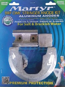 Martyr CMSTRGERKITA BRP OMC Stringer Mount Anode Kit, Aluminum