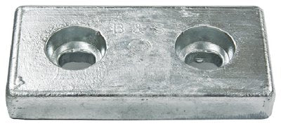 B & S Anodes BSMGRANDALBIN Zinc Plate, Grand Albin