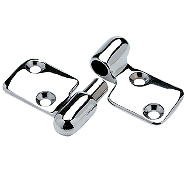Seachoice 35111 Chrome Plated Cast Brass Take-Apart Motor Box Hinge