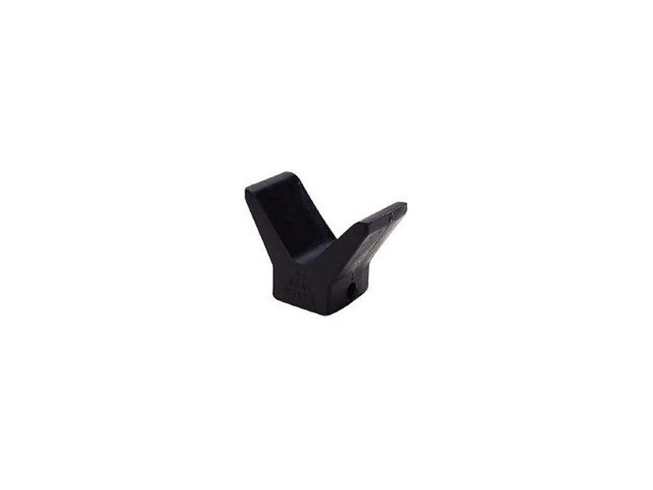 Seachoice 56261 Black Rubber Molded "Y" Bow Stop