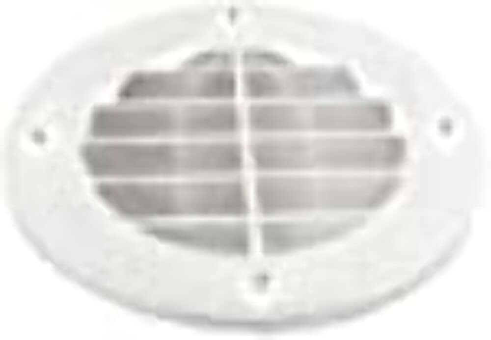 TH Marine LV-1FW-DP T-H Marine Louvered Vent Cover 5-5/8" OD, Fits Into 4" Hole