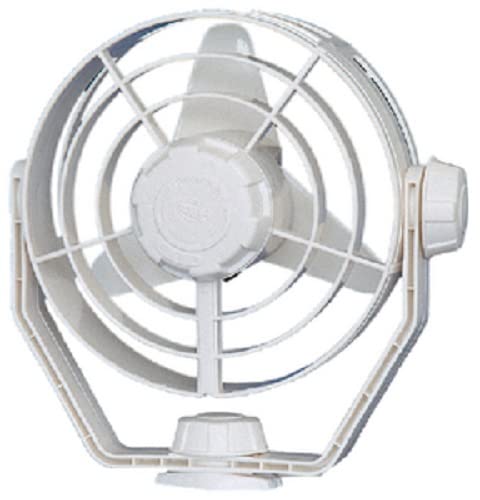 Hella 3361022 12V Two Speed "Turbo" Fan, White