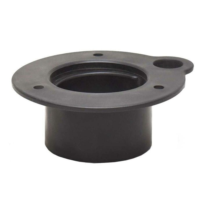 TH Marine RFFHP-1-DP T-H Marine Rigging Flange Hose Union for 2" Hose w/ 3/4", Fuel Hose Port, Black