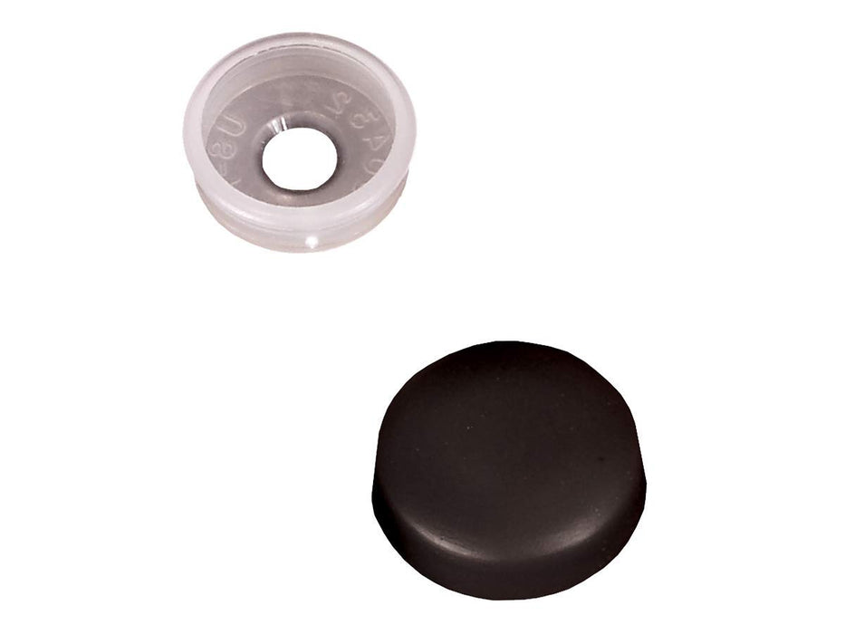 RV Designer H603 Screw Covers, Black, 14/pk