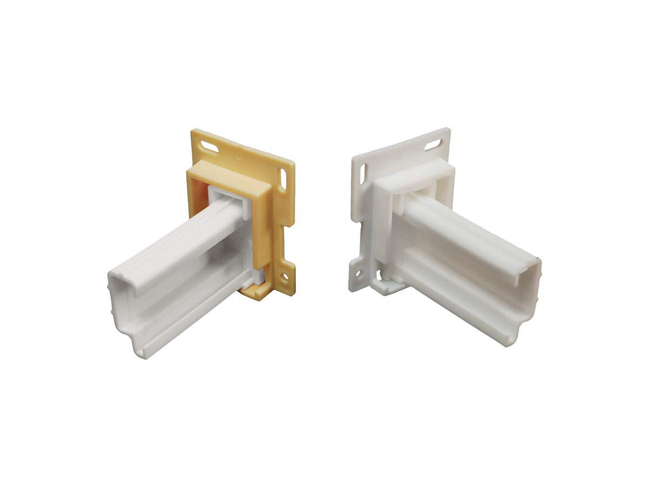 RV Designer H307 Drawer Slide Sockets "?" Shape, 1 pr./pk