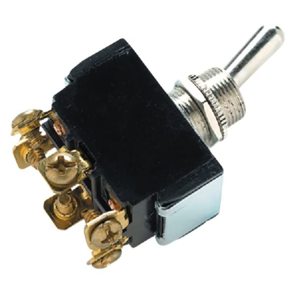 Seachoice 12131 2 Position Toggle Switch With 6 Screw Terminals On/On