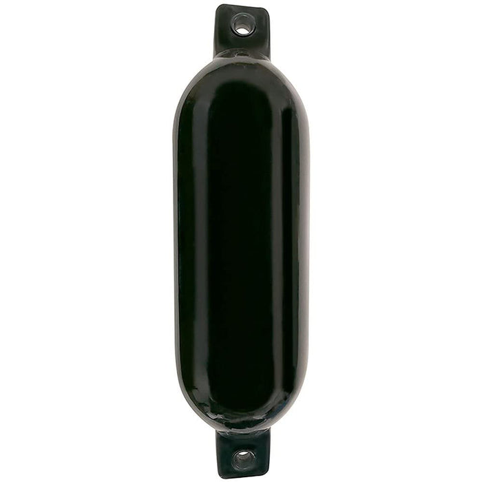 Seachoice DE74236S 79063 Twin Eye Smooth Fender Black, 6.5" x 23"