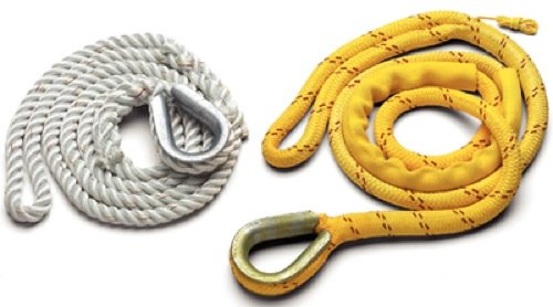 New England Ropes 539K62400020 Braided Nylon /Polyester Mooring Pendant 3/4" X, 20'