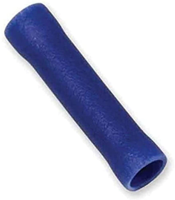 Wirthco 80813 Battery Doctor General Purpose Blue Vinyl Insulated Butt Connector, 16-14 AWG, 25/Pk.