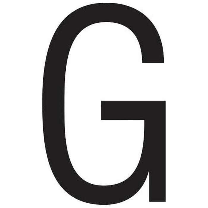 Seachoice 3" Gothic Letters Pack of 10