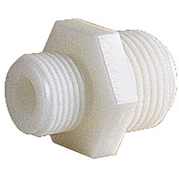 Scandvik 10961P 11004 Delrin Hose Adapter 3/8â€ male BSP to 1/2â€ male NPS