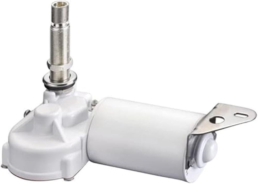 Sea Dog 412118W-3 SeaDog Stamped Powder Coated Steel & 304 Stainless 12V MRV, Wiper Motor, White Finish