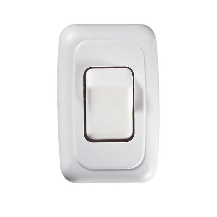 RV Designer S531 Contoured On/Off Wall Switch in Plate