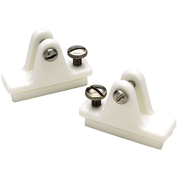 Seachoice 50-76281 Nylon Side Mount Deck Hinges w/ SS Slide Lock (2 Per Pack0