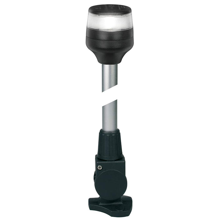 Hella 980960301 NaviLED 360 All Around Fold Down Pole Navigation Lamp, 12" Black