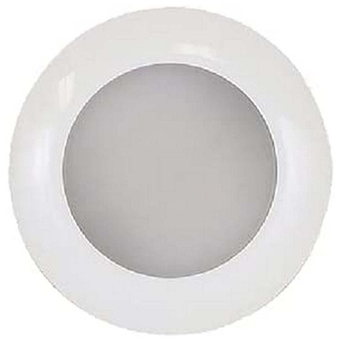 Scandvik 41673P S3 Surface Mount LED Downlight w/White Bezel, Warm White / Blue