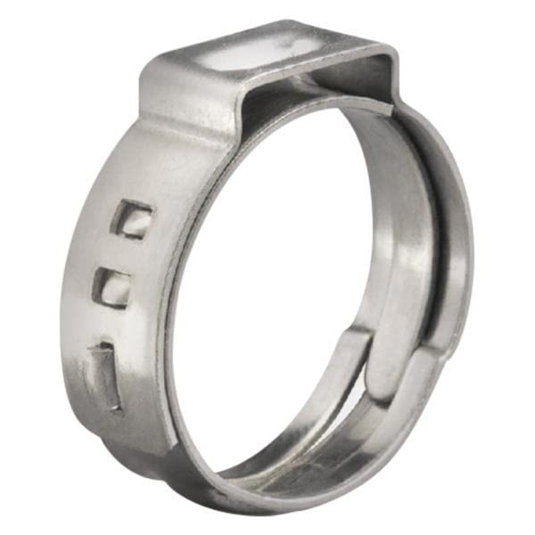 Seachoice 50-23444 Stainless-Steel Pinch Hose Clamps, 9/16" / 14.5mm OD Bag of 10