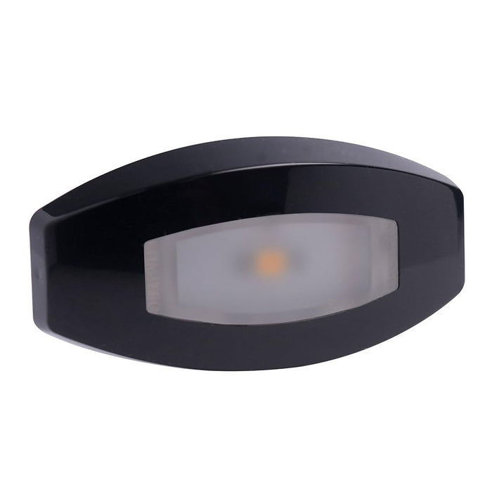 Lumitec 101758 Fiji Courtesy Light Direct, Black, 10-16V, 4-Pack