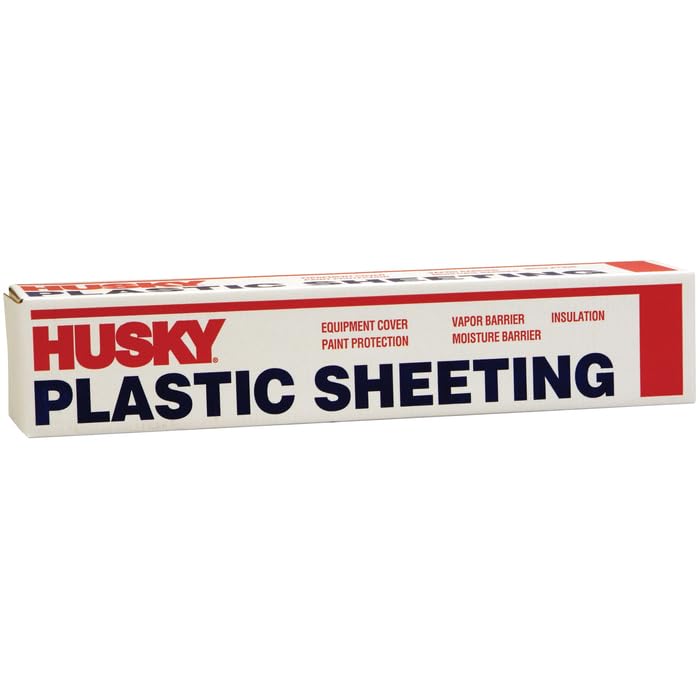 Poly America CF01512200C 1.5 Mil Clear Plastic Sheeting