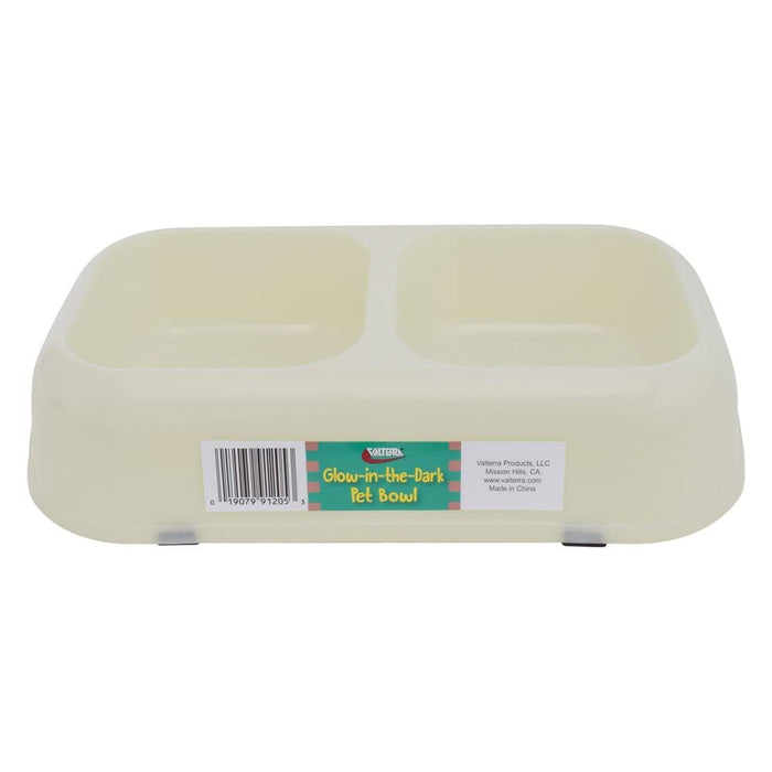 Valterra A10-2005 Glow-In-The-Dark Dog Twin Pet Bowl, Medium