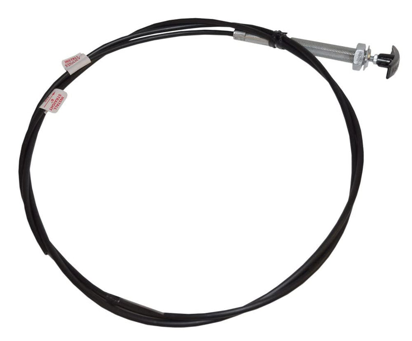 Valterra TC96CNPB Replacement Waste Valve Polymer Cable & Handle, 96"
