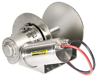 Seachoice Deluxe Stainless Steel Drum Winch