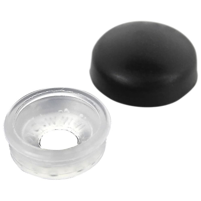 Seachoice MP7988SC Screw Caps, Black, Fits #6 & #8
