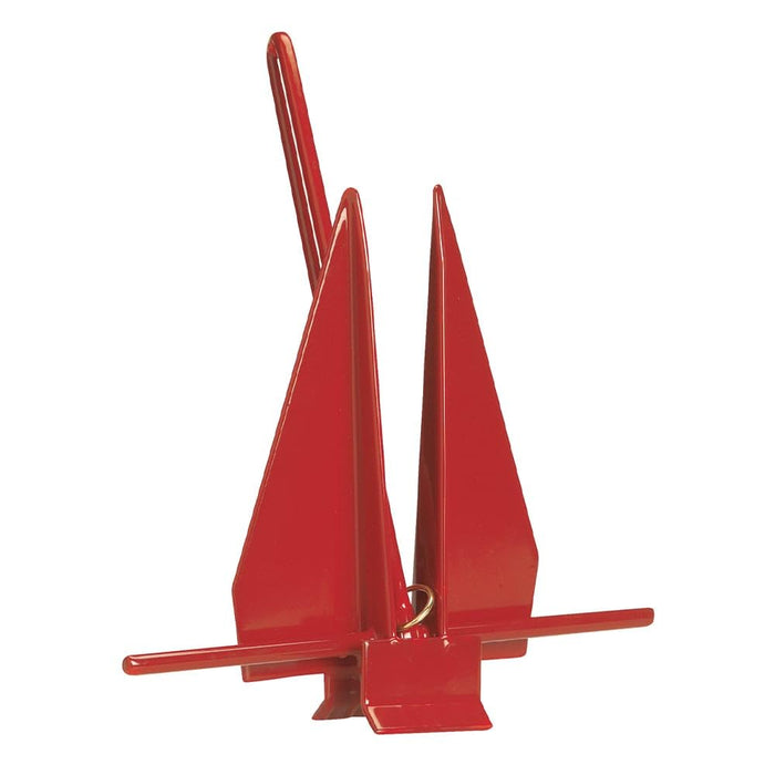 Greenfield Products GPI-8-RD Fluke-Type Anchor PVC Coated