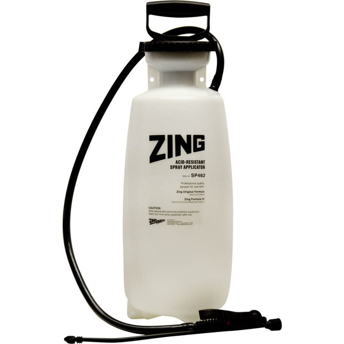 Zing Cleaners SP462 Zing Acid-Resistant Spray Applicator, 2 Gallon
