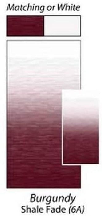 Powerwinch JU196A00 Carefree Standard Awning Fabric, 19', Burgundy Fade Top Side, White Weatherguard, 1-Piece Vinyl