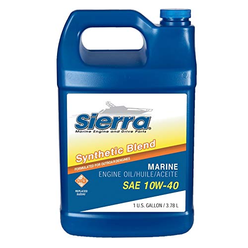 10W40 FCW 4-Cycle Outboard Synthetic Blend Oil, 55 Gal. Drum