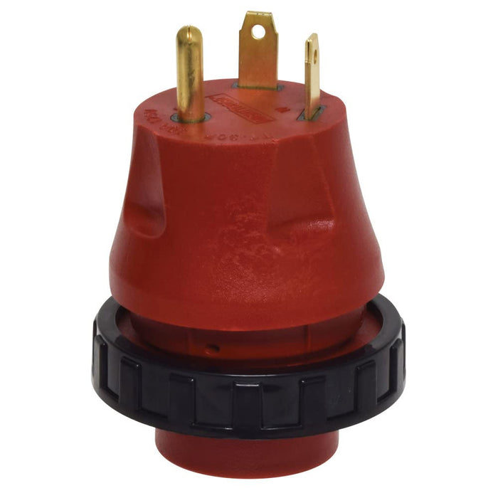 Valterra A10-3030DAVP Mighty Cord RV Electrical Adapter Plug & Locking Ring