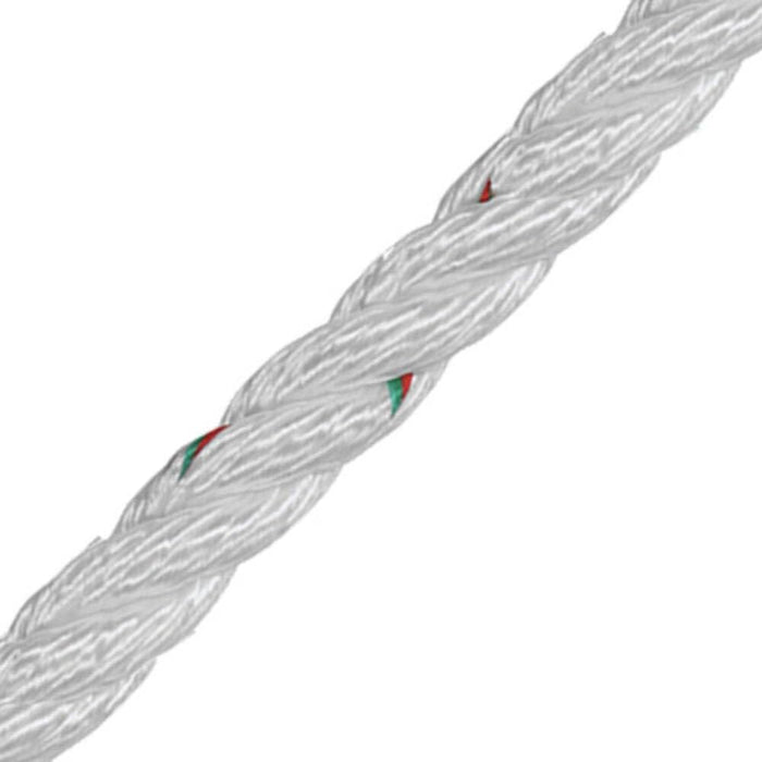 Samson Rope 170 032 006 030 Pro-Set-3 Nylon, White, 1/2" x 600'
