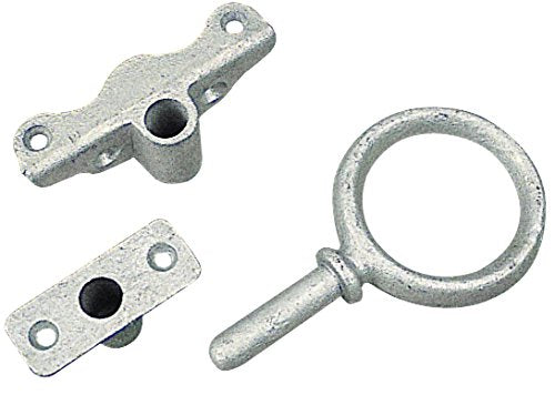 Sea Dog 580890-1 Sea-Dog Angled Mount Oarlock Socket, Galvanized, 1 pr.
