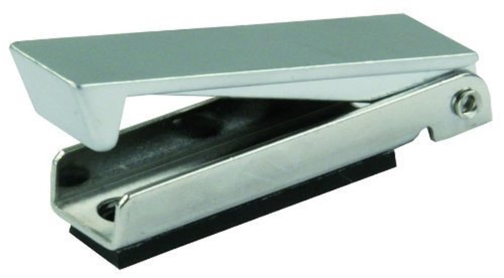 JR Products 10245 Square Baggage Door Catch, Stainless Steel, 2/pk