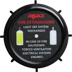 Fireboy-Xintex DU-RBH-01-R Deluxe Discharge Alarm