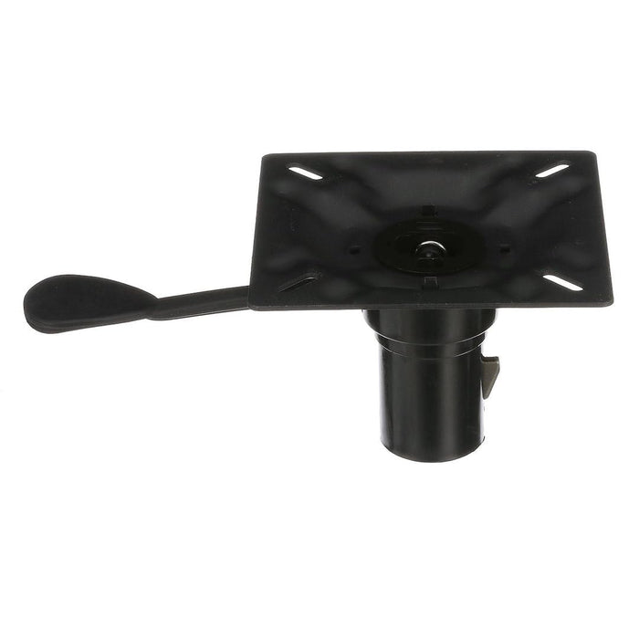 Attwood 238152-1 SwivlEze 238 Series Seat Mount, Right Handle, 3° Angle, Plated Steel, Bulk