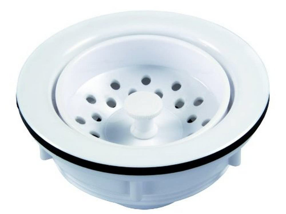 JR Products 95275 RV Sink Strainer with Pop Up Stopper